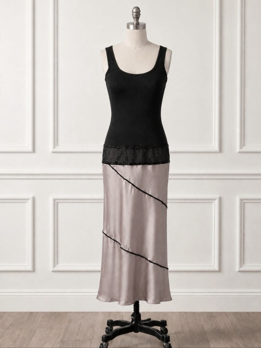 Kablan Silk Tank Dress